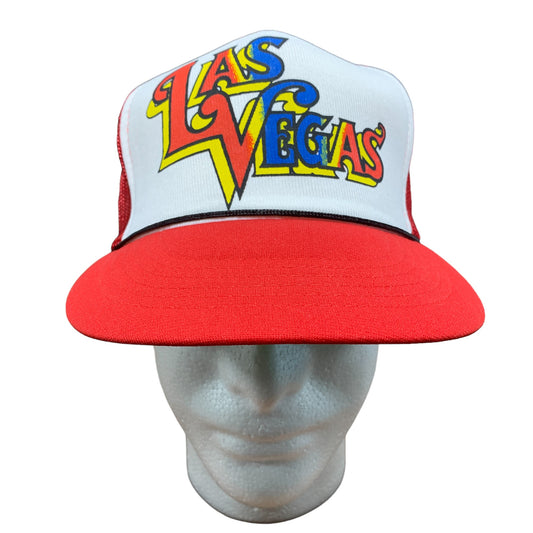 Vintage 90's Las Vegas Trucker Hat