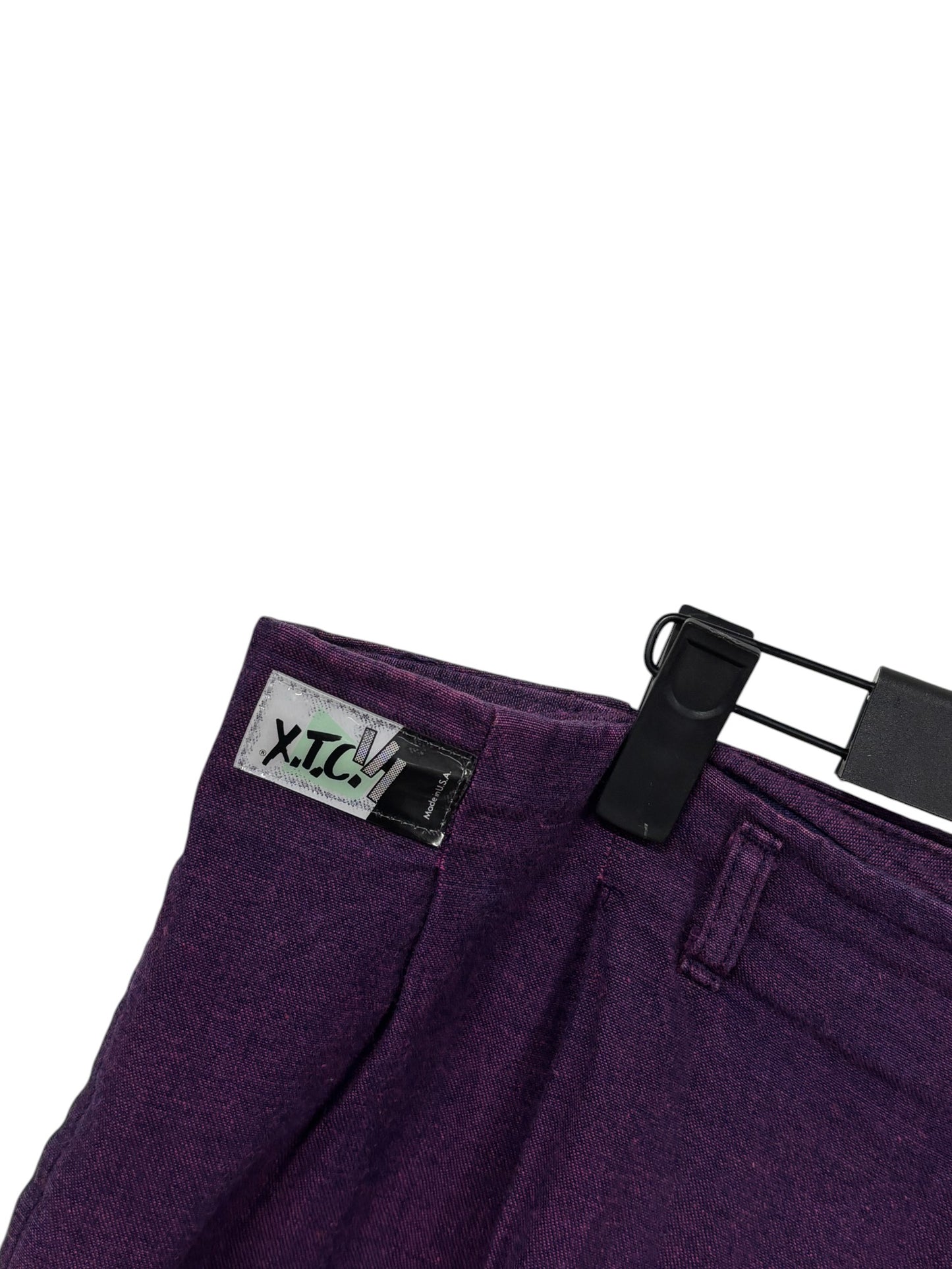 Vintage Studio XTC Purple Baggy Skater Pants Size 38x27