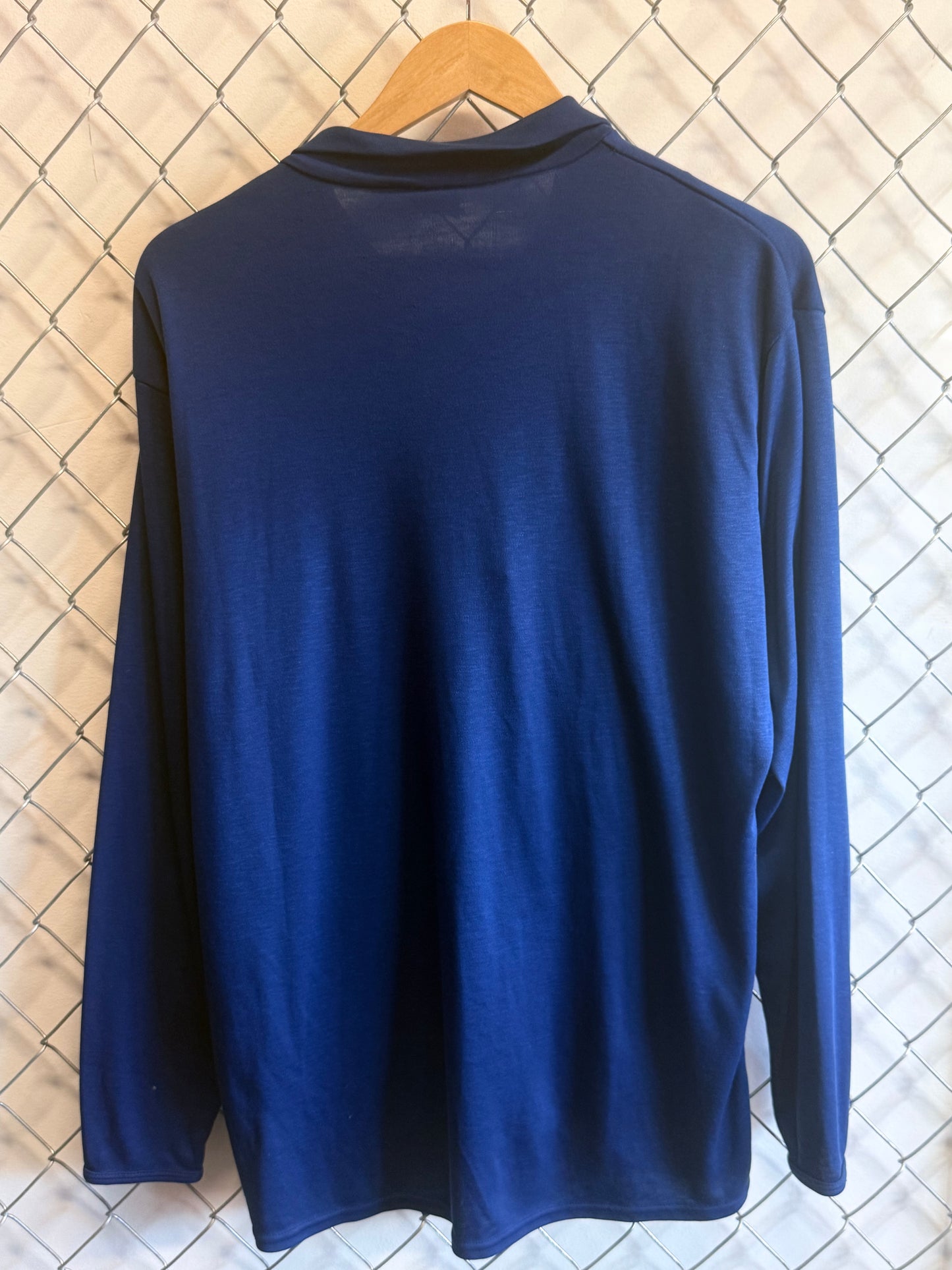 Patagonia Capilene Blue Lightweight Quarter Zip Long Sleeve Shirt Size XL