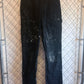 Carhartt Black Paint Splattered Relaxed Fit Double Knee Pants Size 30x32