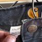 Carhartt Faded Black Double Knee Carpenter Pants Size 32x26