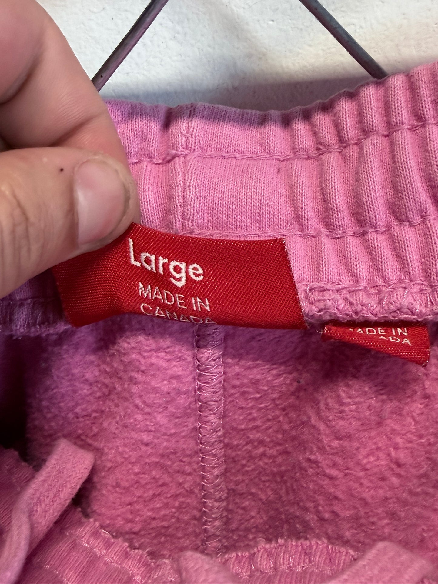 Supreme SS22 Pink Box Logo Sweatpants Size Large
