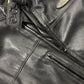 Vintage Harley Davidson FXRG Series 1 Genuine Leather Biker Jacket Size Large