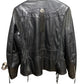 Vintage Womens Harley Davidson Fringe Leather Biker Jacket Size Large