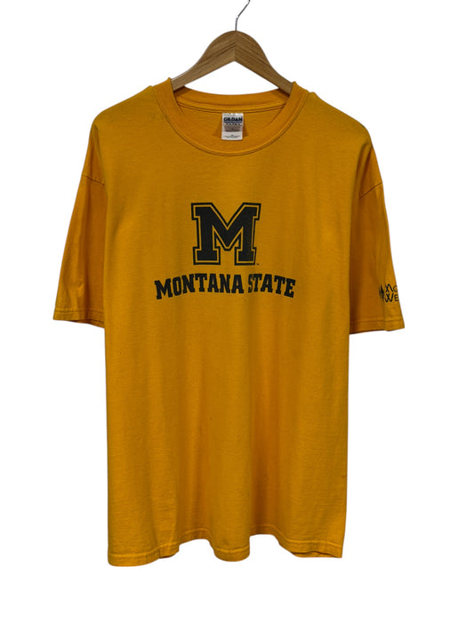Vintage Y2K Montana State University Bozeman Graphic Tee Size XL