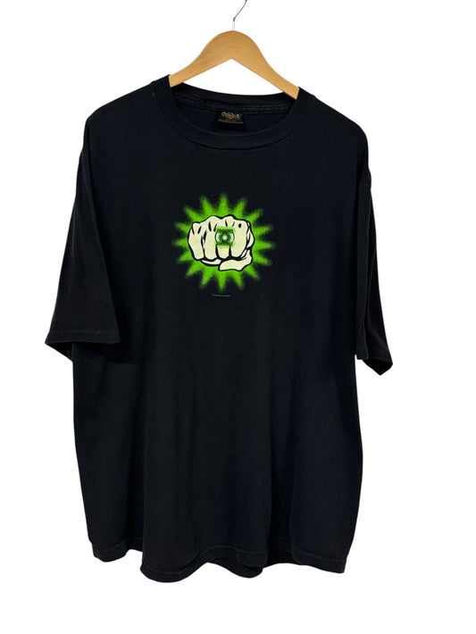 Vintage 2000 DC Comics Green Lantern Logo Graphic Tee Size XXL