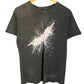 The Dark Knight Rises Movie Promo Bat Symbol Faded Graphic Tee Size Small
