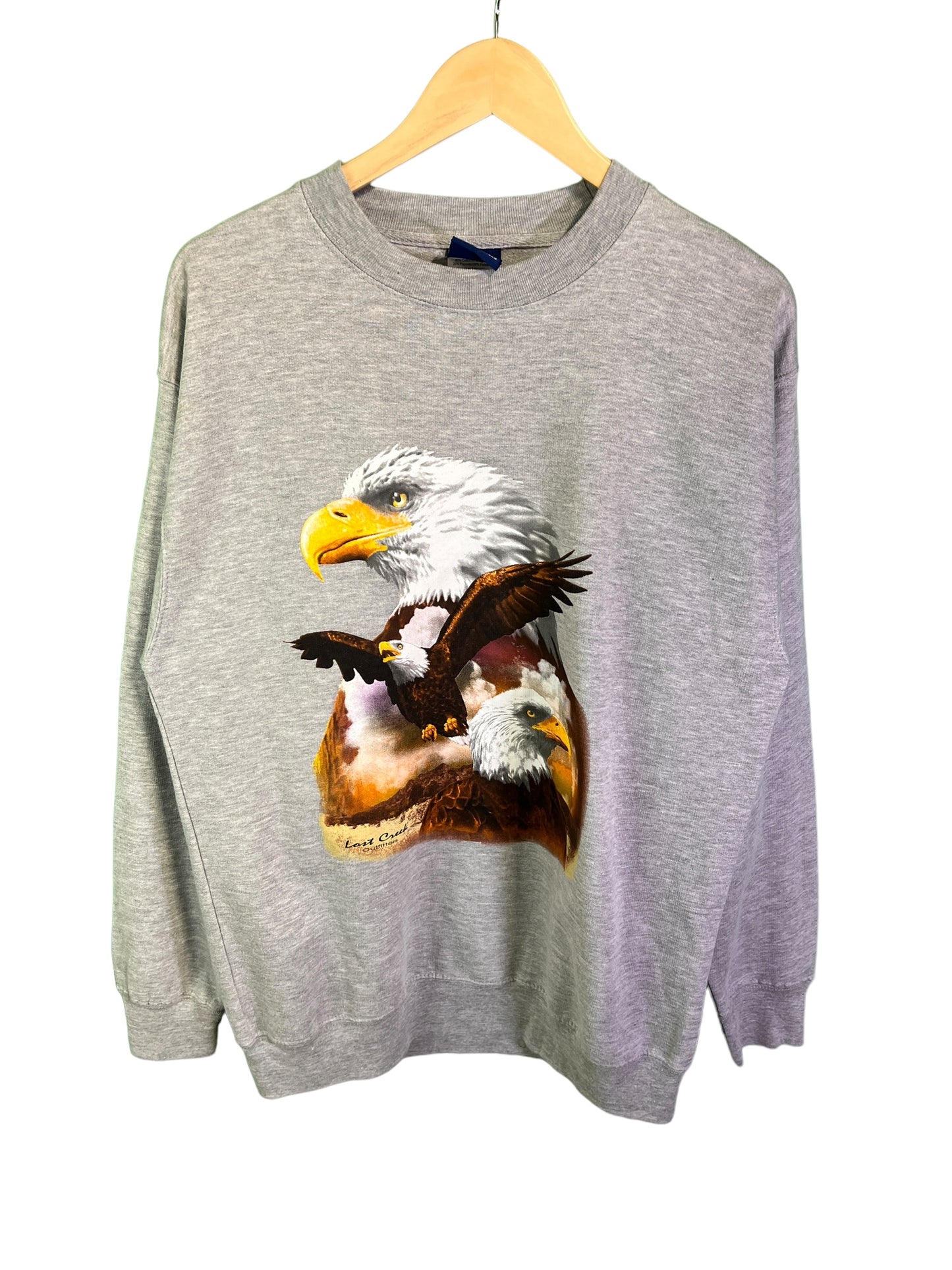 Vintage Lost Creek Outfitters Bald Eagle Nature Crewneck Size Medium