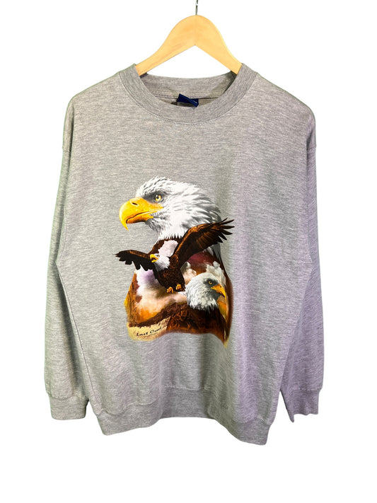 Vintage Lost Creek Outfitters Bald Eagle Nature Crewneck Size Medium