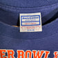 Vintage 1985 Chicago Bears NFL Helmet Logo Graphic Tee Size Small