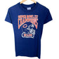 Vintage 1985 Chicago Bears NFL Helmet Logo Graphic Tee Size Small
