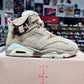 Jordan 6 'Travis Scott British Khaki' Size 10.5