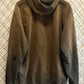 Carhartt Faded Olive Green Classic Logo Hoodie Size XL Tall