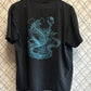 Vintage 90's Chinese Dragon Yin Yang Big Print Graphic Tee Size Large