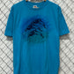 Vintage Dolphins Aquatic Nature Graphic Tee Size XL