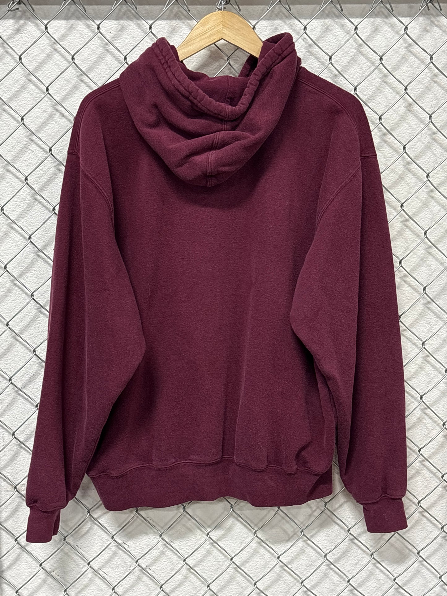 Vintage Y2K University of Montana Grizzlies Center Swoosh Hoodie Size Medium