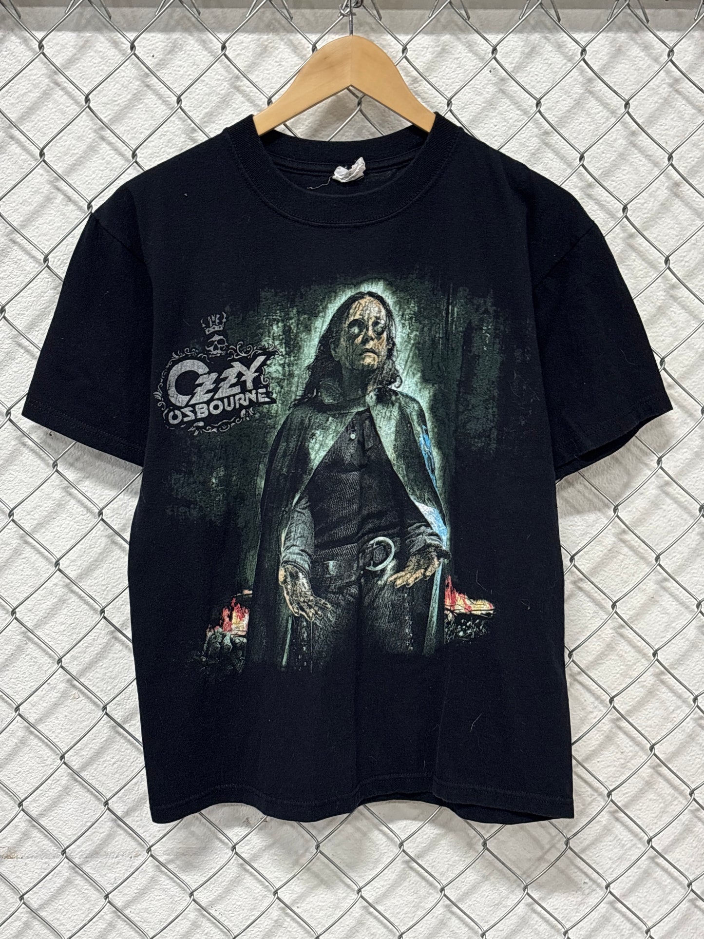 Ozzy Osbourne Black Rain Concert Tour Graphic Tee Size Medium