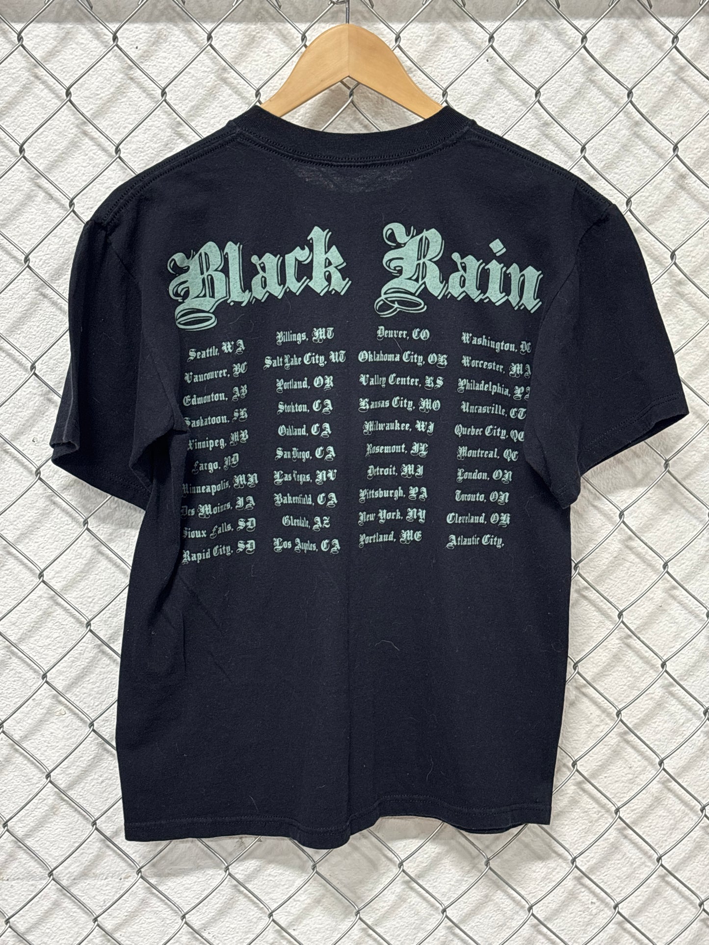 Ozzy Osbourne Black Rain Concert Tour Graphic Tee Size Medium