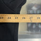 Vintage Y2K Nike Black Swoosh Zip Up Hoodie Size XL