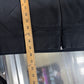 Vintage Y2K Nike Black Swoosh Zip Up Hoodie Size XL