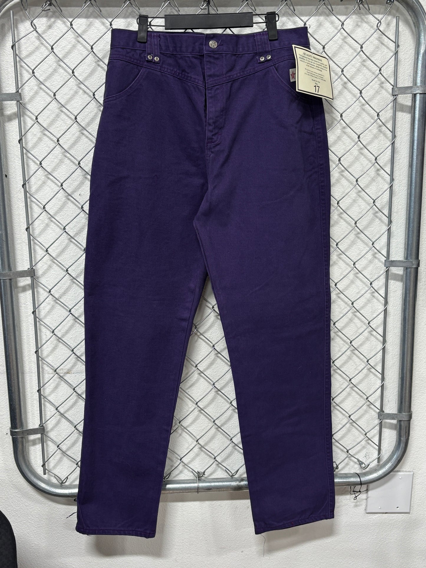Vintage 90's Ozark Mountain Jeans Women's High Waisted Size 32x32 NWT