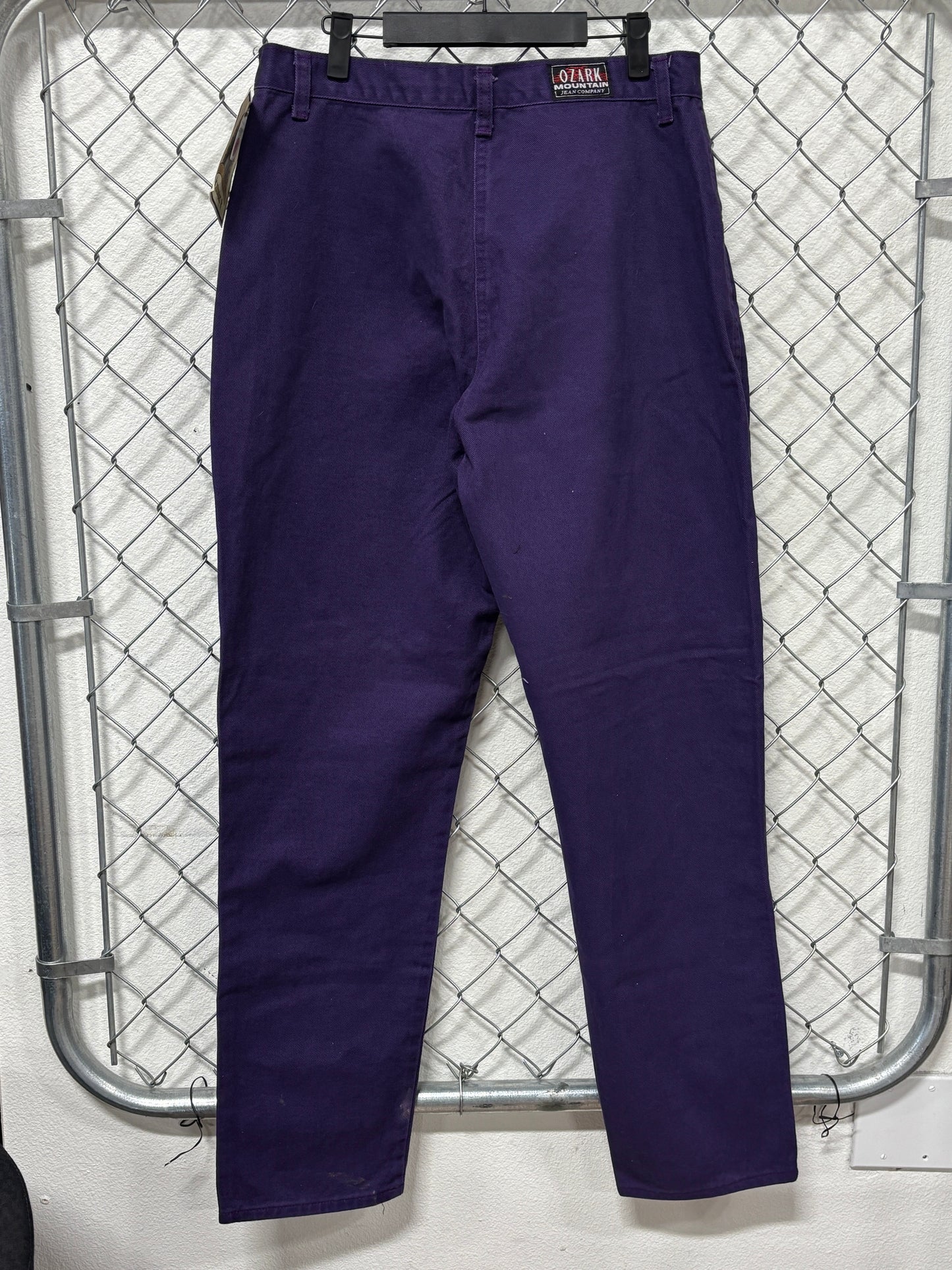 Vintage 90's Ozark Mountain Jeans Women's High Waisted Size 32x32 NWT