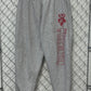 Vintage 90's Wisconsin Badgers Mascot Grey Sweatpants Size 32x30