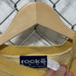 Vintage 90's Rocke Gear Made in USA Overdyed Yellow Sweater Size Large