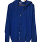 Vintage 90's Bassett-Walker Blank Blue Zip Up Hoodie Size XL Tall