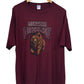 Vintage Y2K Russell Athletic University of Montana Grizzlies Logo Tee Size XL