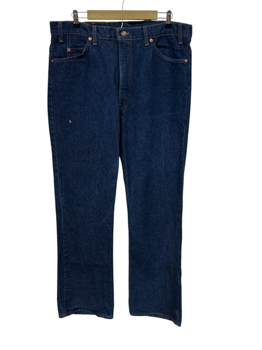 Vintage 90's Levi's 517 Dark Wash Denim Jeans Size 38x32