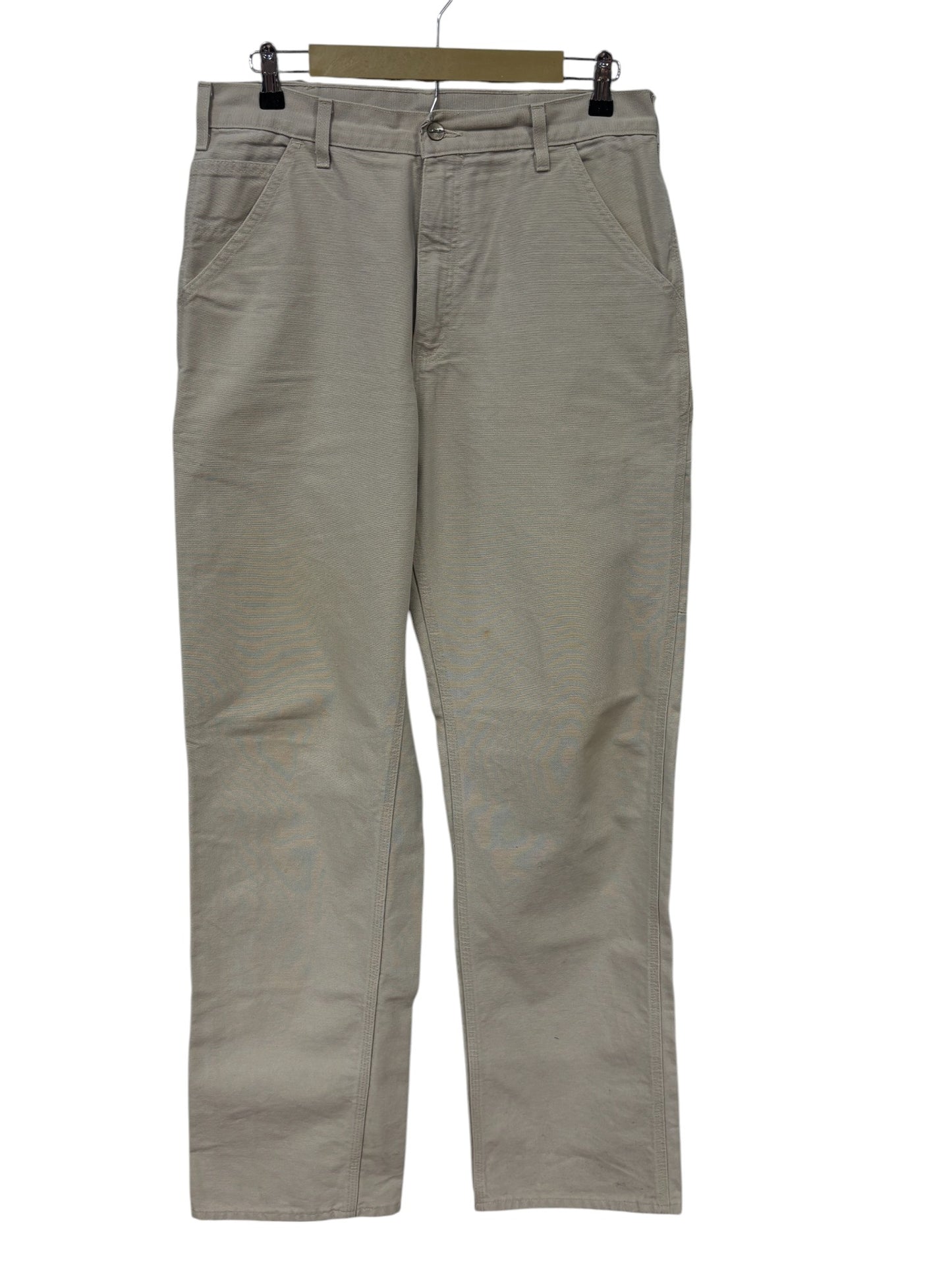 Vintage Carhartt Khaki Carpenter Pants Size 34x35