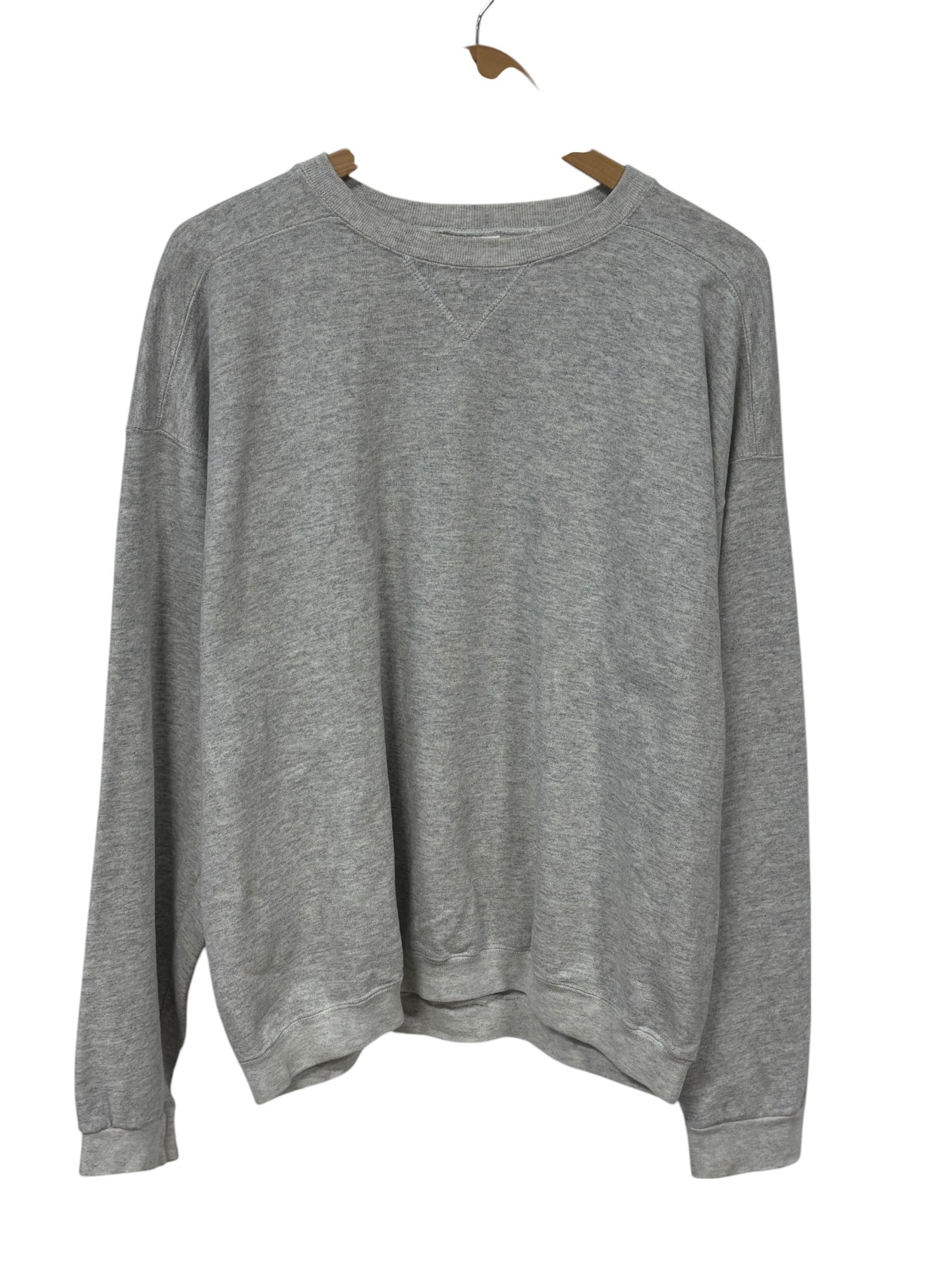 Vintage 90's Discus Athletic Grey Blank Crewneck Sweater Size Medium