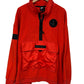 Nike Air Force 1 Orange Half Zip Fleece Sweater Size XXL