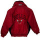 Vintage 90's Logo 7 Chicago Bulls Puffer Jacket Size Medium (Youth)