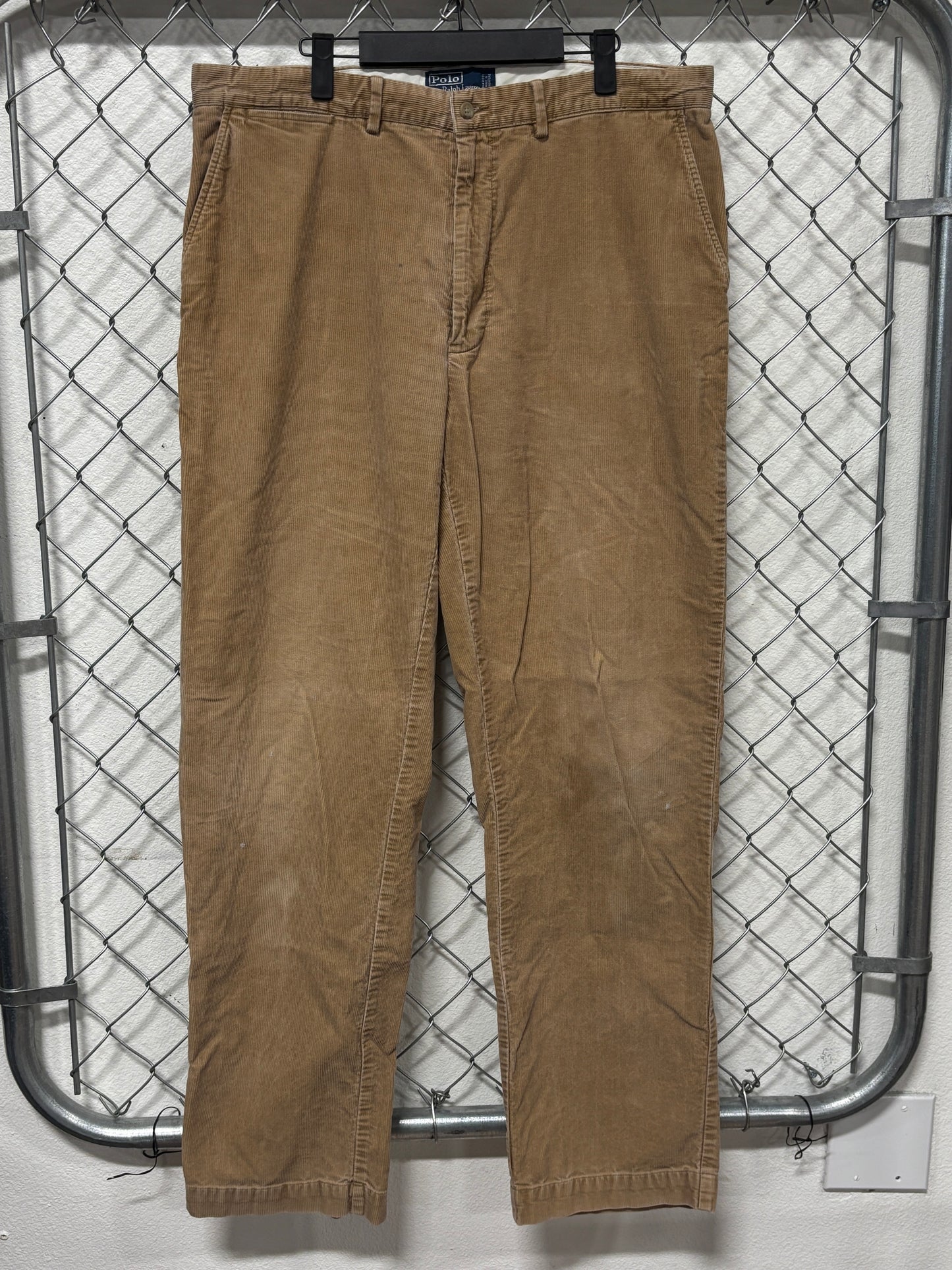 Polo Ralph Lauren Brown Corduroy Pants Size 36x33
