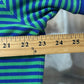 Polo Ralph Lauren Blue Striped Polo Shirt Size XL