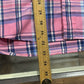 Polo Ralph Lauren Pink Checkered Striped Button Up Shirt Size XL