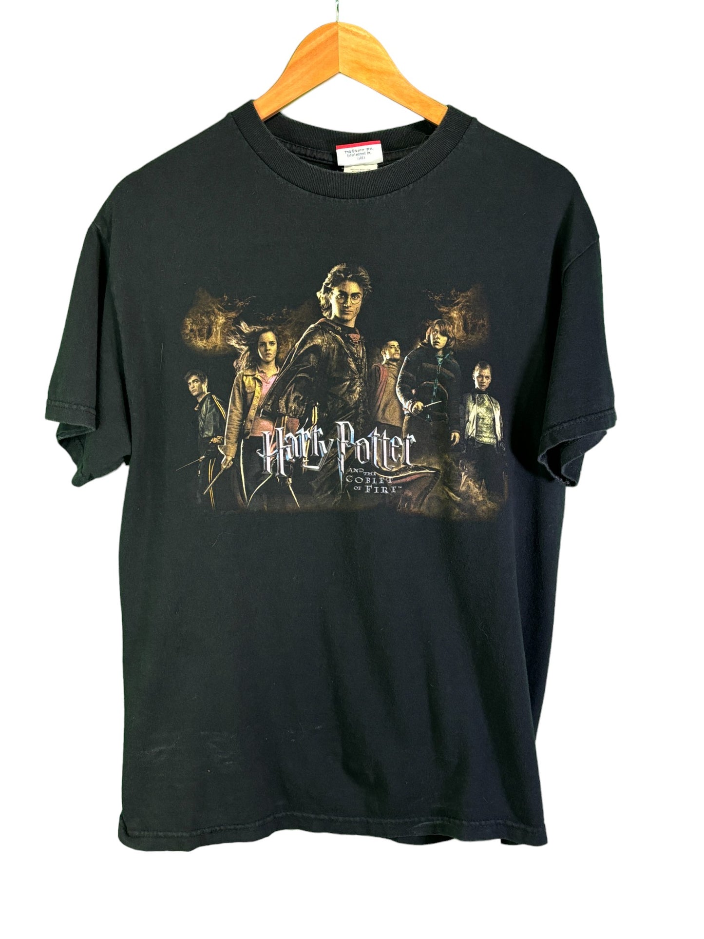 Vintage 2005 Harry Potter Goblet of Fire Movie Promo Tee Size Medium