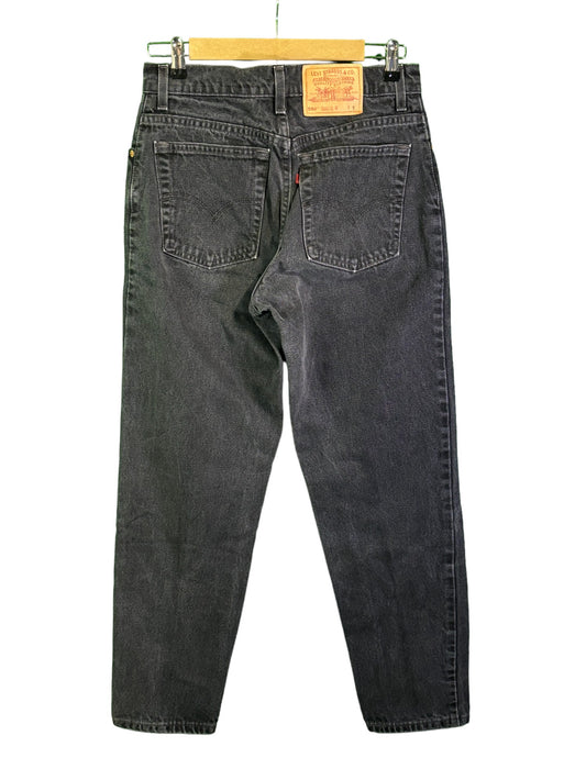 Vintage Levi's Made in USA 560 Black Denim Jeans Size 32x32