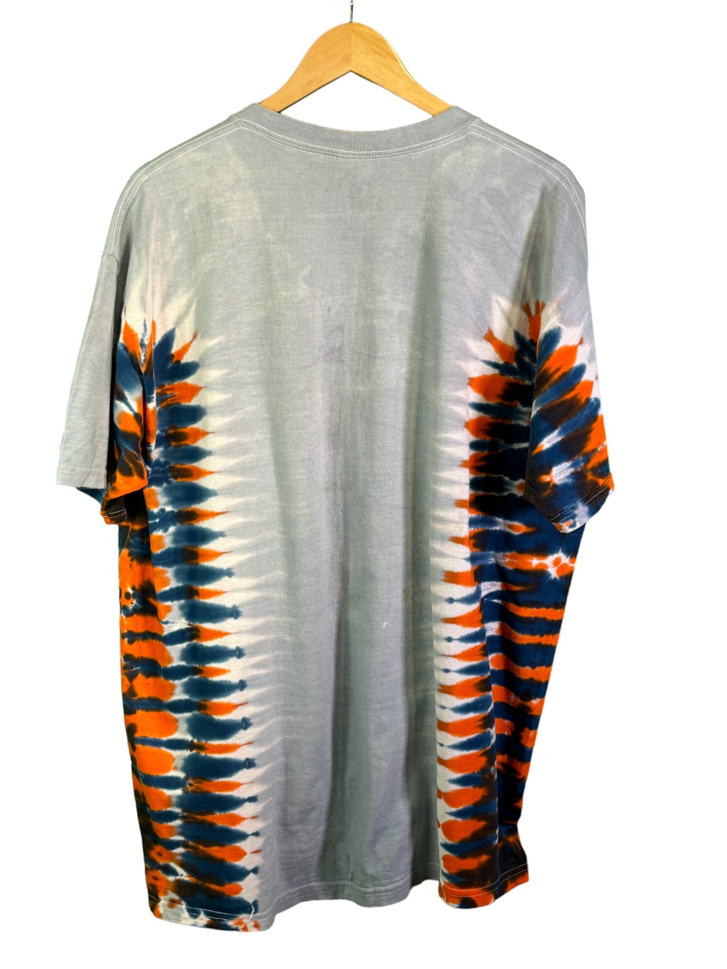 Vintage Grateful Dead Denver Broncos Tie Dye Graphic Tee Size XL