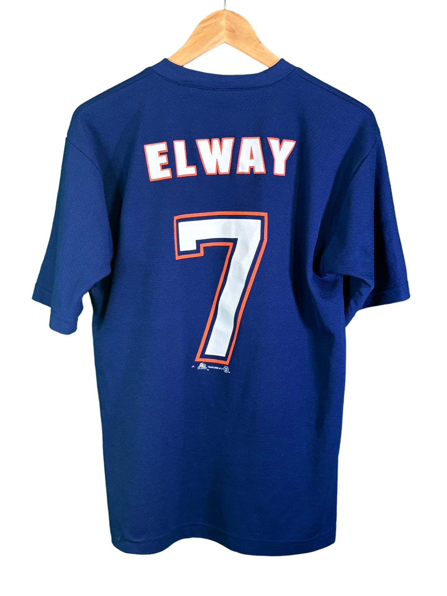 Vintage 1998 Denver Broncos John Elway Jersey Shirt Size Medium