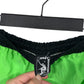 Vintage 90's Morey Boogie Green Black Board Shorts Size XL