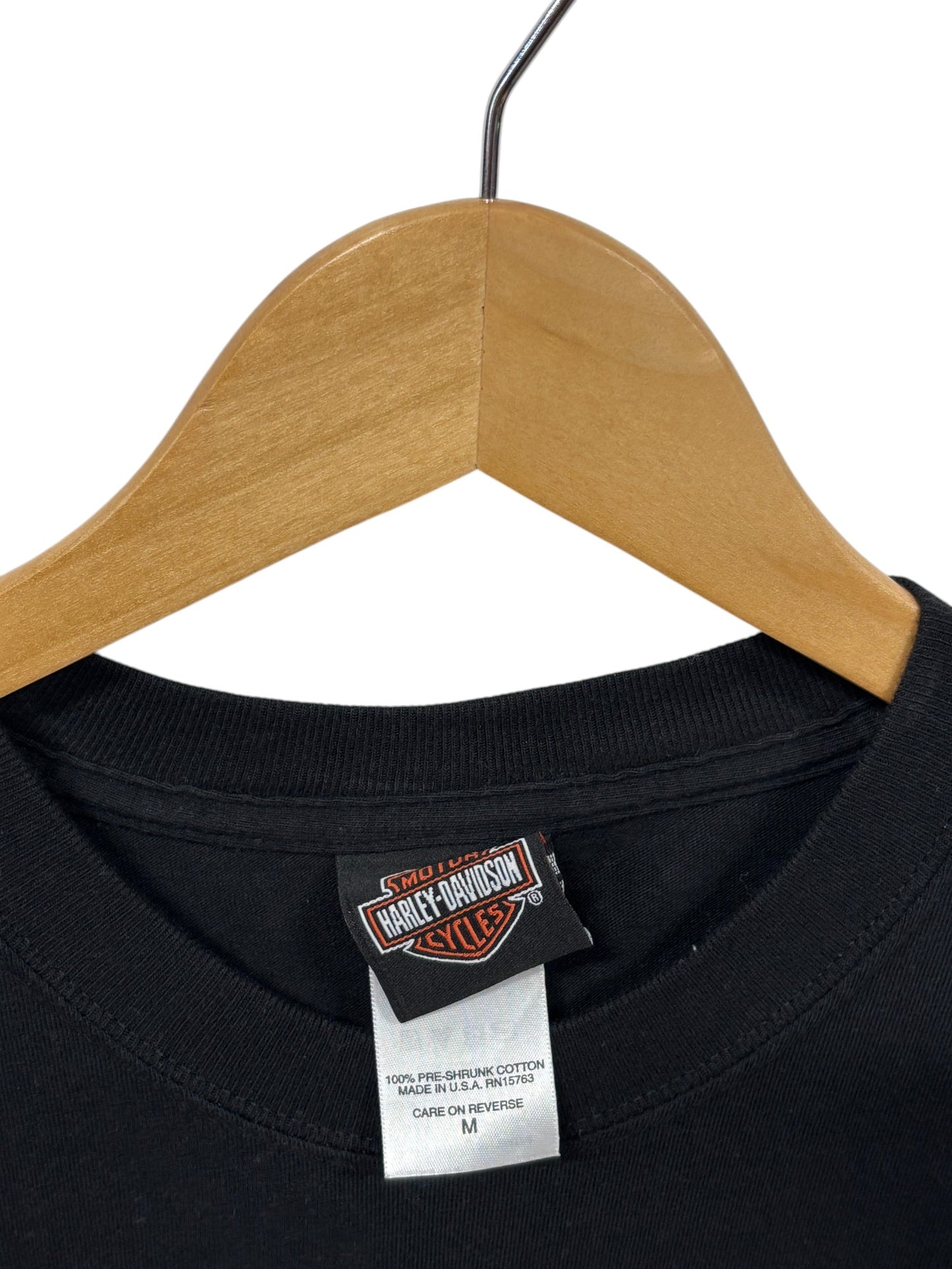 Harley Davidson Beartooth Red Lodge Montana Biker Graphic Tee Size Medium