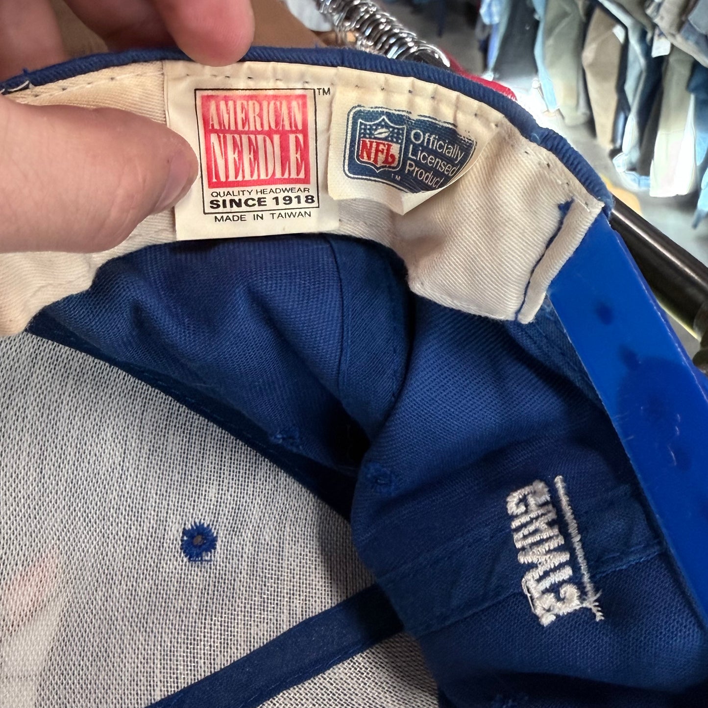 Vintage American Needle New York Giants NFL Snapback Hat