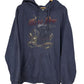Bass Pro Shops Black Lab Hunting Dog Graphic Hoodie Size XL