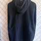 Nike Black Center Swoosh Hoodie Size Large