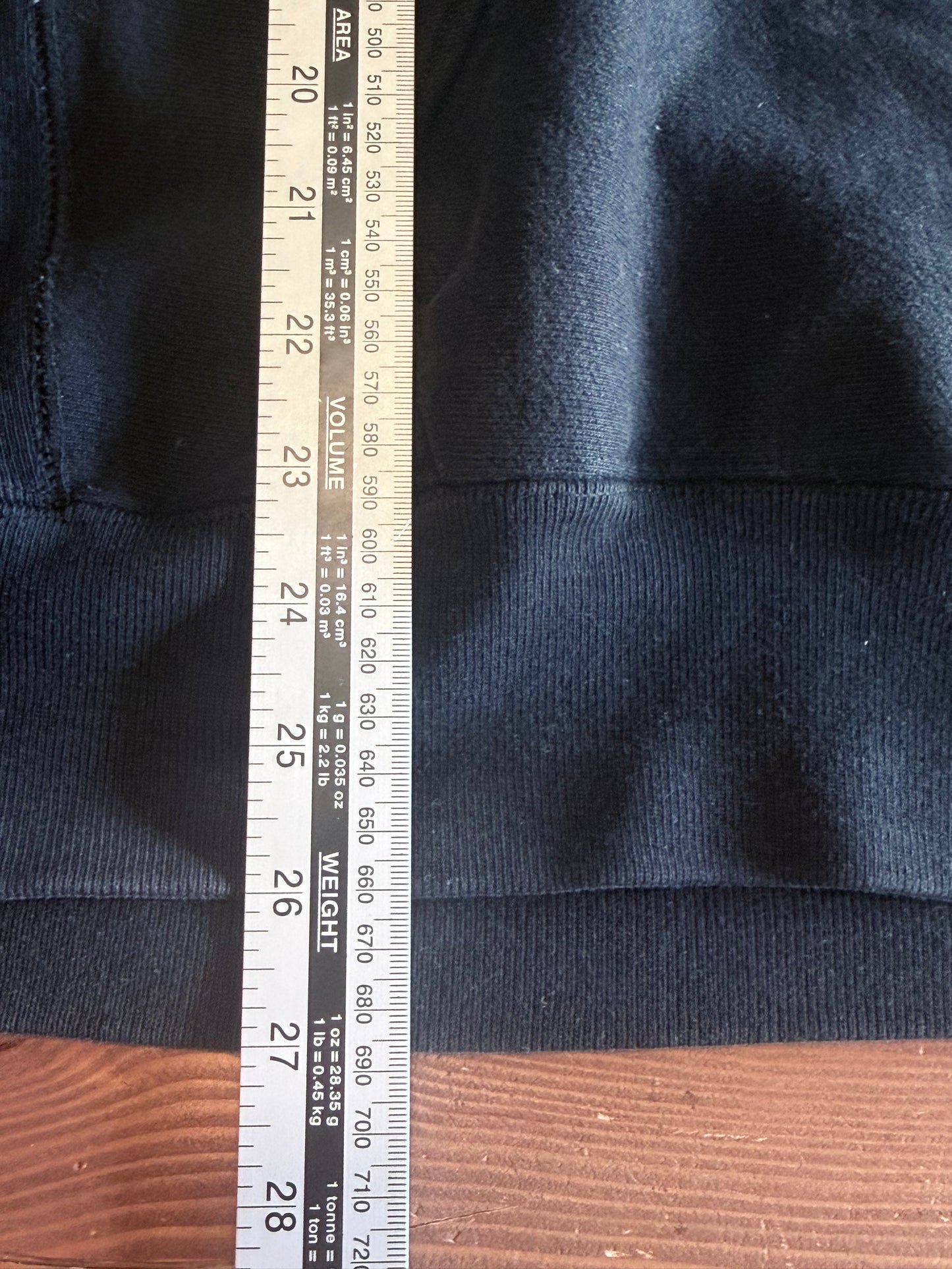 Champion Black Reverse Weave Hoodie Size Large
