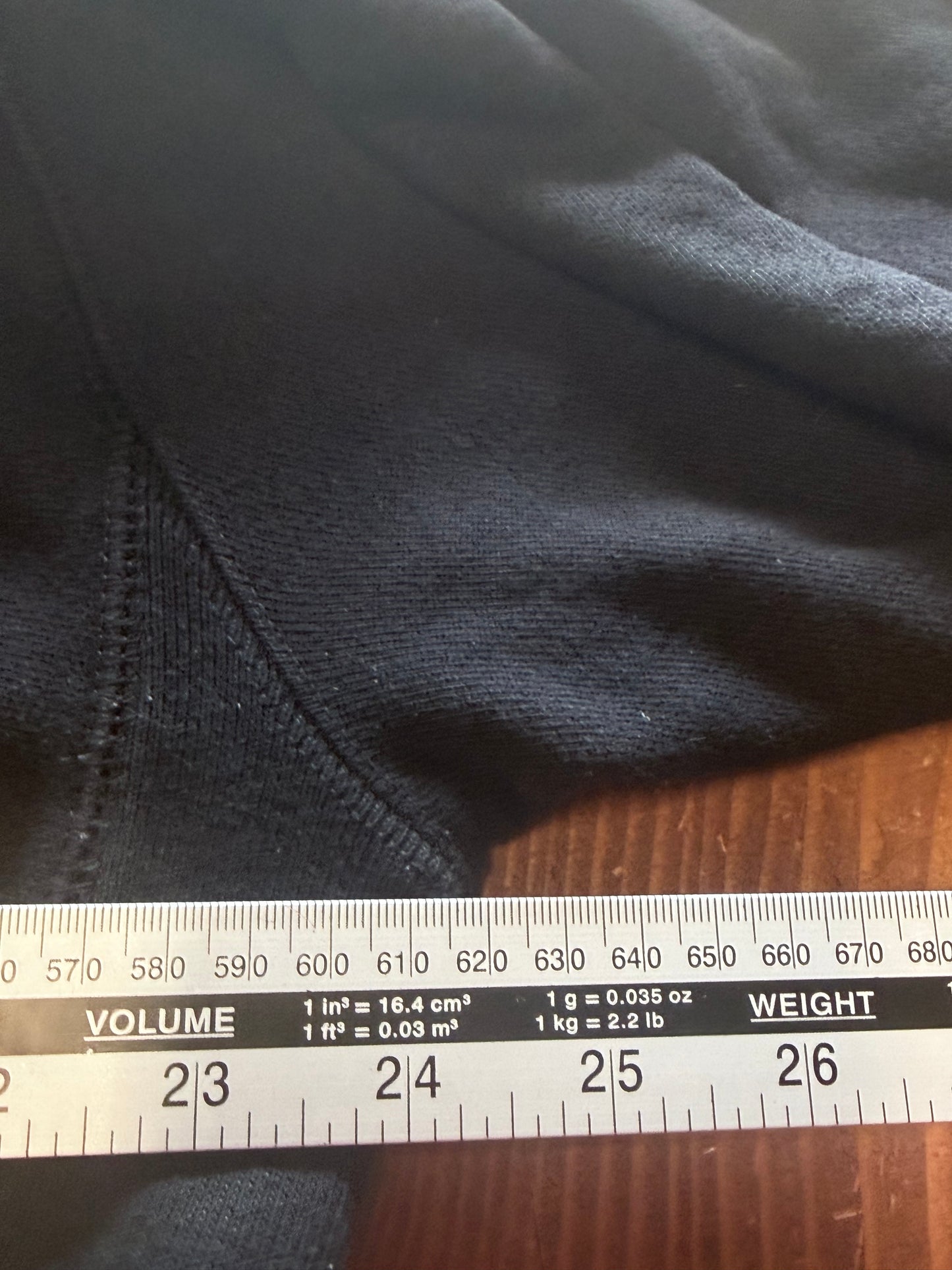 Champion Black Reverse Weave Hoodie Size Large