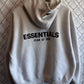 Fear of God Essentials Grey Hoodie Size Large